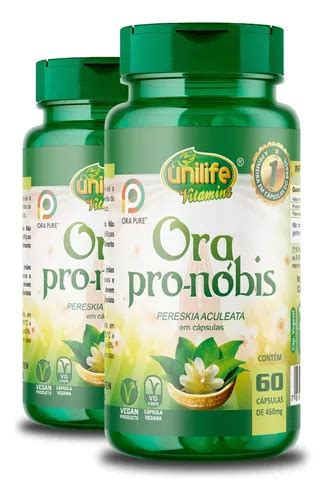 Suplemento en cápsulas Unilife Multivitaminico Ora Pro nóbis vitaminas