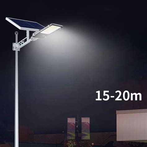 Lampadaire Solaire R Verb Re Solaire Led Ip Clairage Ext Rieur Tanche