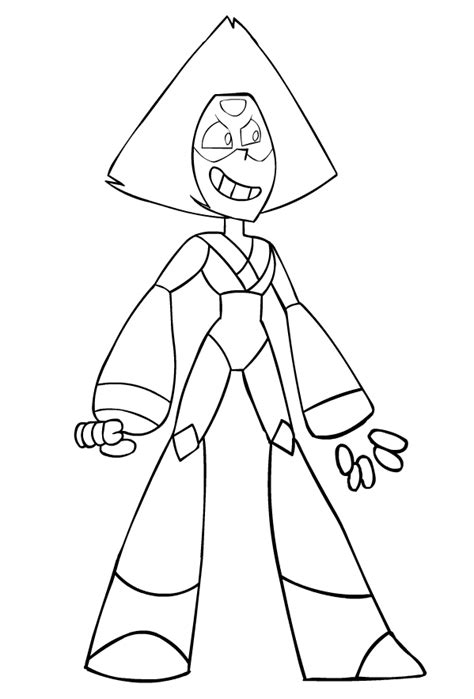 Dibujo De Peridoto De Steven Universe Para Colorear