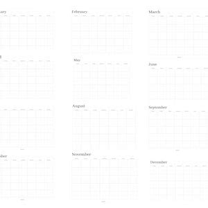 Blank Calendar Page Printable Monthly Calendar Monthly Planner Template ...