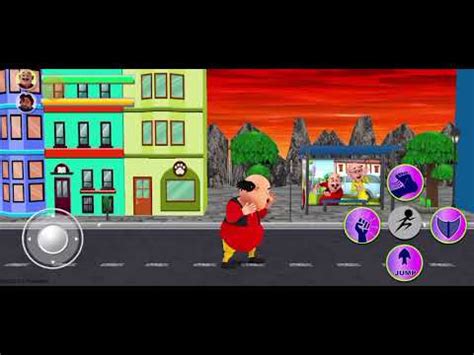 Motu Patlu Fighting Gameplay Motu Vs Boxer Fight Game Part Youtube