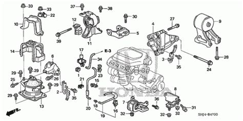 Motor Mount Diagram 2006 Honda Odyssey