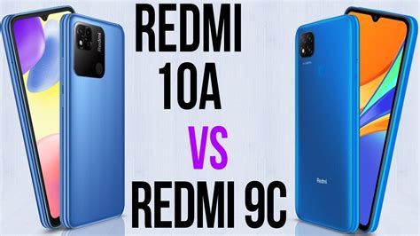 Redmi 10a Vs Redmi 9c Comparativo Youtube