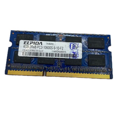 Оперативна пам ять для ноутбука ELPIDA SODIMM DDR3 4Gb 1333MHz