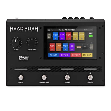 Headrush Gigboard Guitar Multi Effects Processor Gear Music