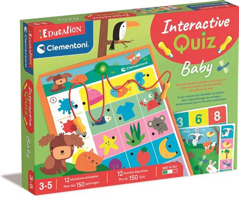 Clementoni Education Interactive Quiz Pre School Educatief Spel