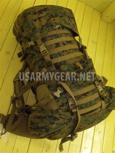 USMC GEN 2 MARPAT ILBE Main Pack W LID Belt Complete Set US Army Gear