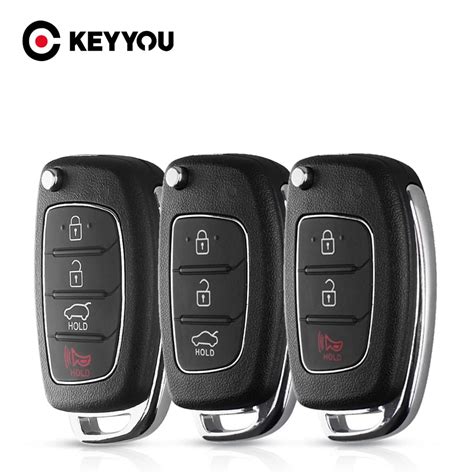 KEYYOU Ersatz Flip Remote Key Fob Auto Schlüssel Fall Styling Für