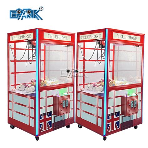 Big British Style Gift Machine Coin Operated Claw Crane Machine Catch