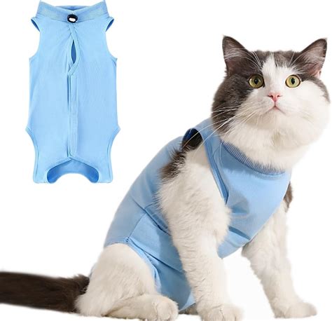 Cat Recovery Suit For Abdominal Wounds Or Skin Diseasescat Onesie For