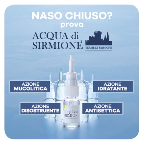 Acqua Di Sirmione Acqua Termale Spray 6 Flaconcini 15 Ml