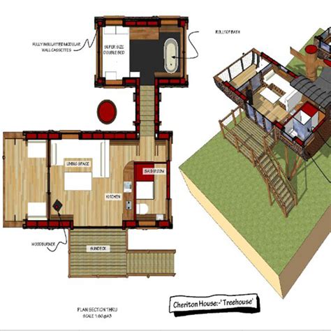 Livable Tree House Floor Plans Floor Roma