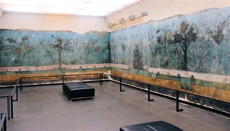 The Painted Garden From The Villa Of Livia For Naturemw Milestone Rome