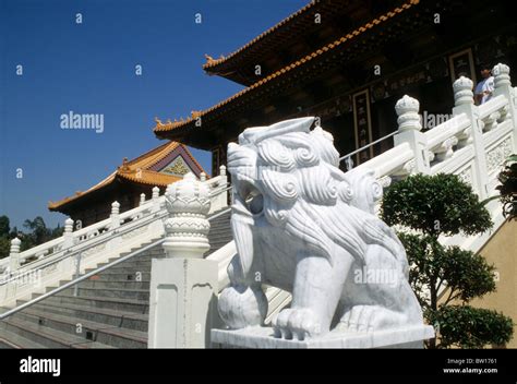 Religion Buddhist Temple Hsi Lai Hacienda Heights California Asian