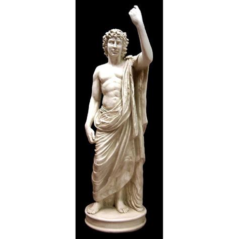 Roman Arm Up 63 Statue