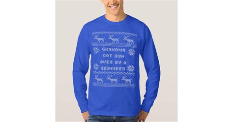 Grandma Got Run Over By A Reindeer Ugly Sweater