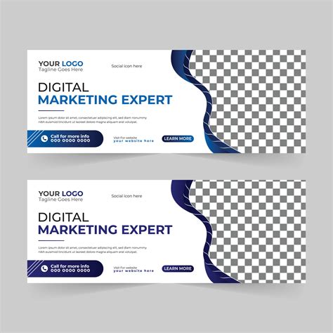 Creative digital marketing agency Business Facebook cover photo for