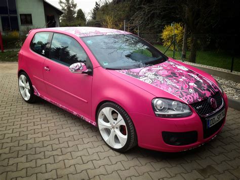 Yes This Is A Pink Vw Golf Gti Autoevolution