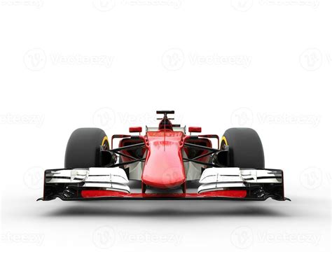 Red Formula One Car - Front View Extreme Closeup 31193662 Stock Photo ...