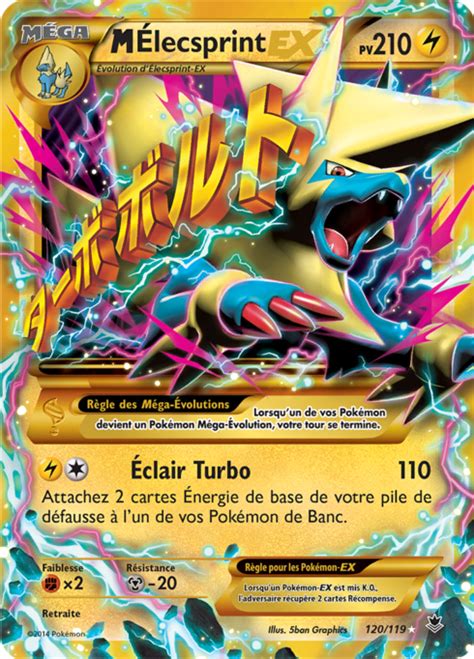 M Élecsprint EX XY Vigueur Spectrale 120 Poképédia