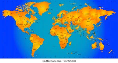 World India Physical Map Images Stock Photos Vectors