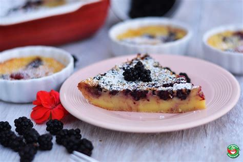 Клафути с къпини - Домашни Вкусотии