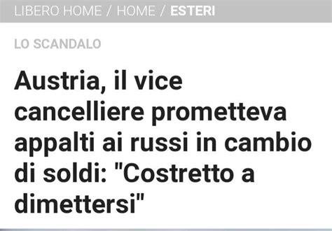 Marco Bordoni On Twitter Caso Strache Il Vicecancelliere Viene