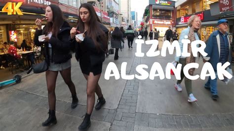 Alsancak Izmir Walking Tour K Fps Zmir Walking Tour Youtube