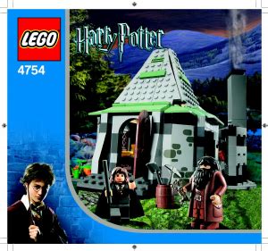 Manual De Uso Lego Set Harry Potter La Caba A De Hagrid