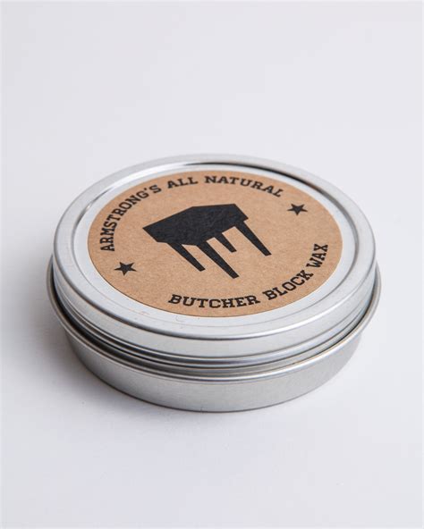 Butcher Block Wax — Armstrongs All Natural Made In Usa