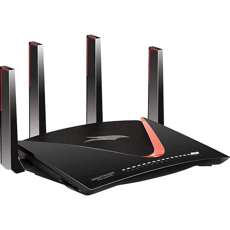 Best Buy Netgear Nighthawk Pro Gaming Ad7200 Tri Band Wi Fi Router