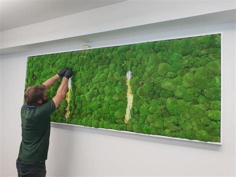 Artificial Moss Wall