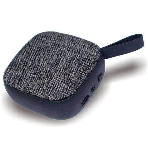 Outdoor Portable Woven Mini Fabric Wireless Bluetooth Speaker China Speaker And Bluetooth