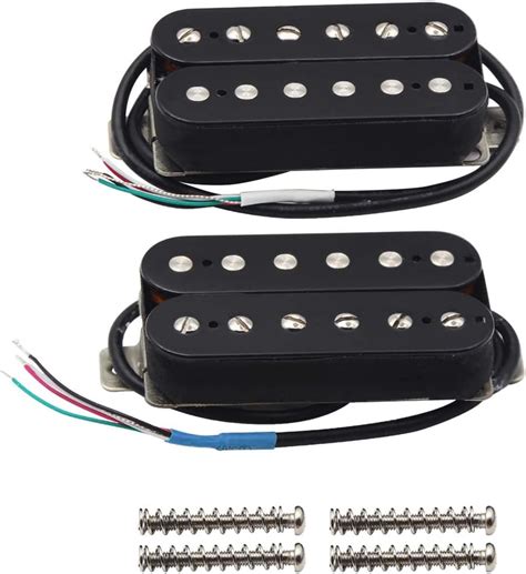 Fleor High Output Alnico Guitar Pickup Double Coil Humbucker Pickups