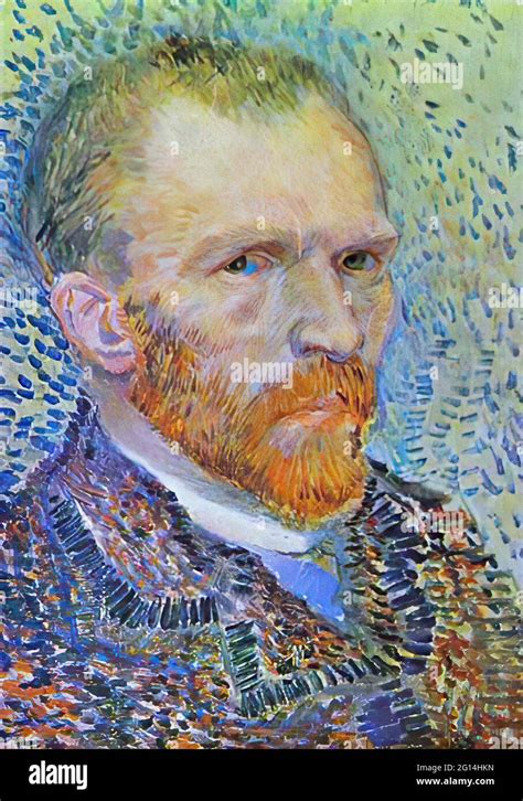 Self Portrait Vincent Van Gogh 1887 Fotos Und Bildmaterial In Hoher