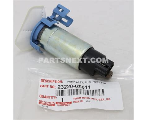 Toyota :: 23220-0S011 PUMP ASSY, FUEL W/FILTER