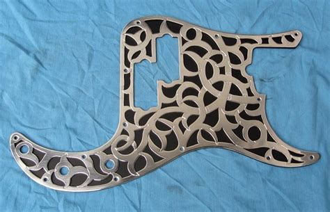 Fender P Bass Custom Metal Pickguard Fender P Bass Pickguard Custom Metal