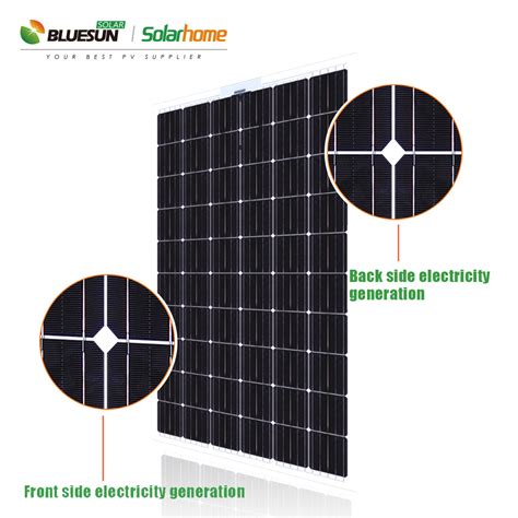 Comprar Precio Del Panel Solar Mono Bifacial De Los Paneles Solares