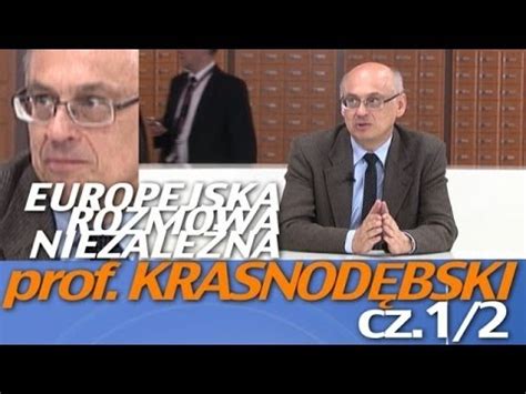 Tylko U Nas Prof Zdzis Aw Krasnod Bski Z Brukseli Cz Youtube