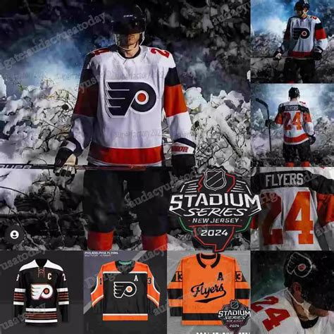 Flyers Travis Konecny 2024 Stadium Series Jerseyss Philadelphia Carter