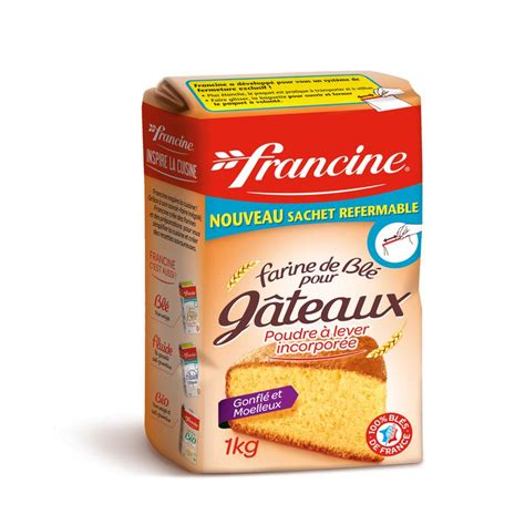 Grossiste Farine De Blé Pour Gâteaux T45 1kg Francine