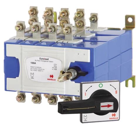 Havells Changeover Switch Havells Three Phase Manual Automatic