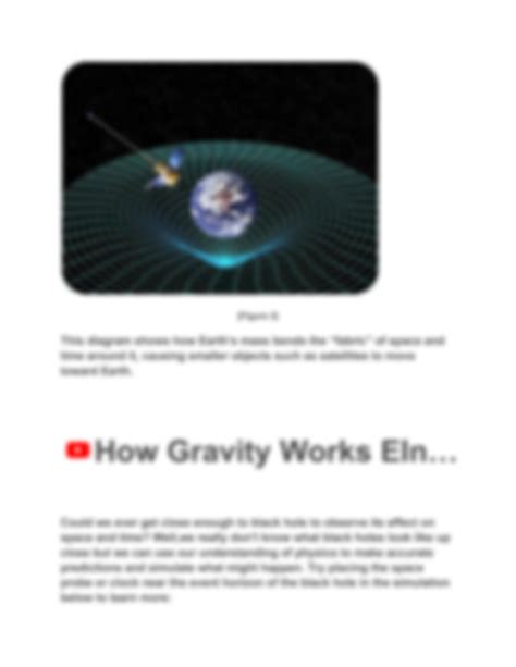 SOLUTION: Einstein s theory of gravity - Studypool