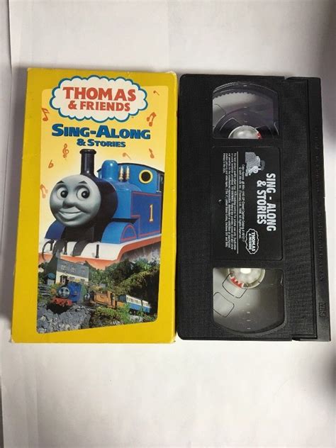 Thomas & Friends:Sing Along & Stories VHS Tape-TESTED-RARE VINTAGE ...