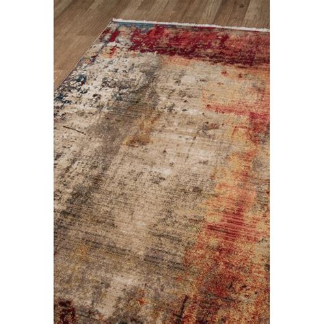 Williston Forge Metcalf Abstract Beige Area Rug Reviews Wayfair