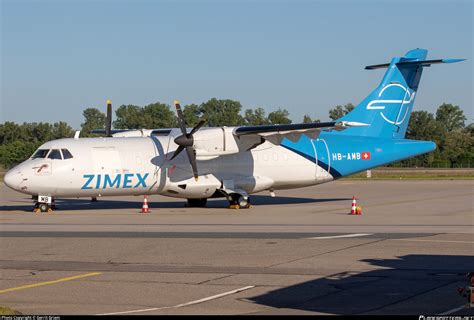 HB AMB Zimex Aviation ATR 42 320 F Photo By Gerrit Griem ID 1182902