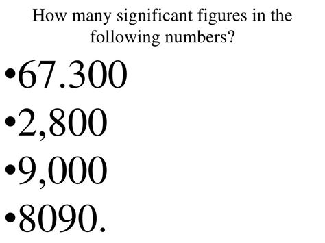 Ppt Significant Figures Rules Powerpoint Presentation Free Download Id2383987