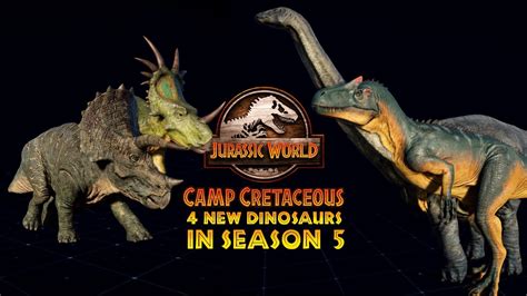 4 New Dinosaurs In Camp Cretaceous Season 5 Theory And Speculation Youtube