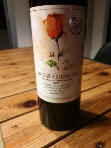 Casorzo La Rosa Dolce Malvasia Di Casorzo Vivino Australia