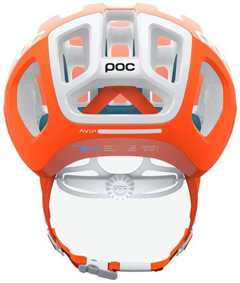 POC Ventral Tempus Spin Fluorescent Orange AVIP Velocity Sk